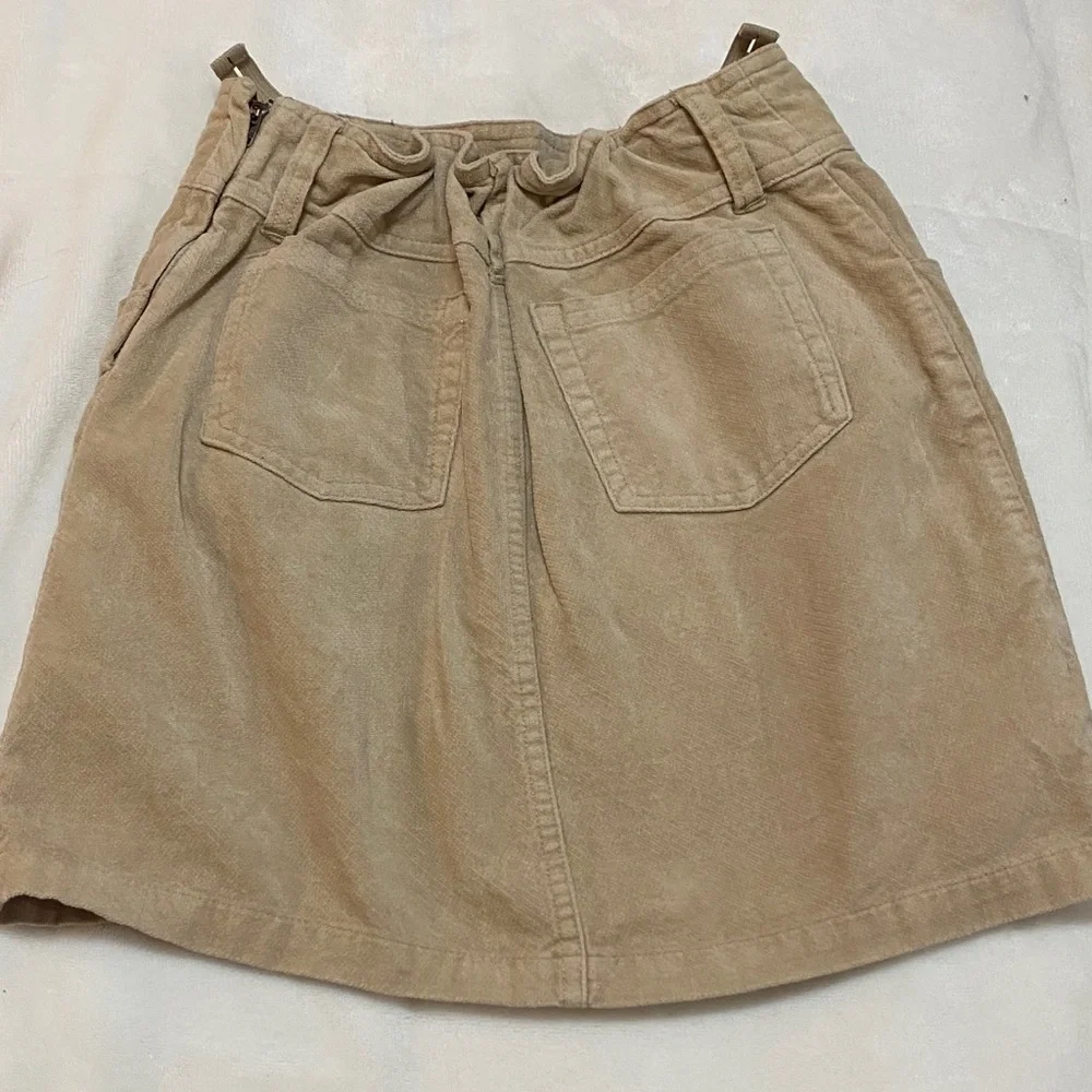 Gymboree Beige Corduroy Mini Skirt